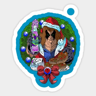 Dear Zanta Claws Sticker